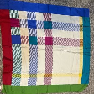 Burberry silk scarf
